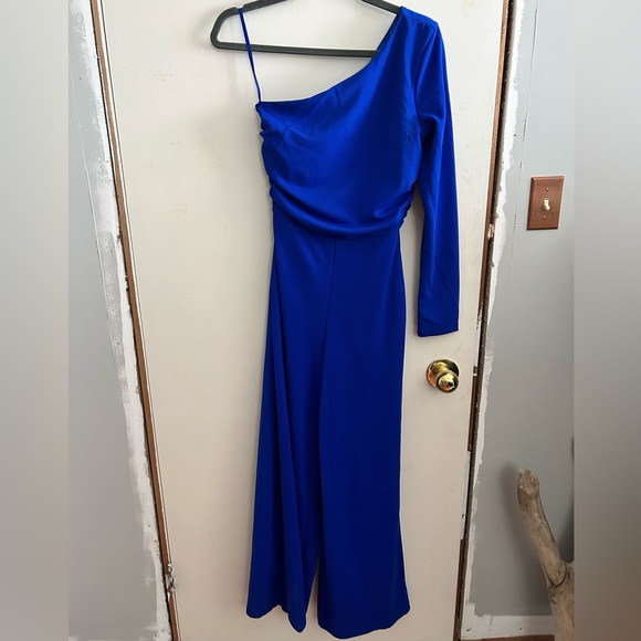 Dressy One Sleeve Jumpsuit - Picture 1 of 2